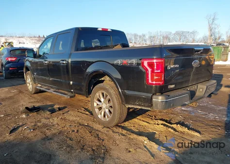 2016 Ford F-150 Lariat из США, поврежденный, VIN 1FTFW1EG8GKF87714